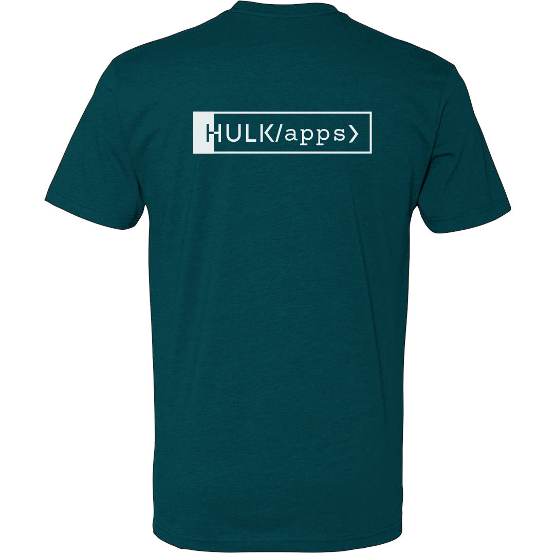 Dunkelgrünes, schlichtes T-Shirt