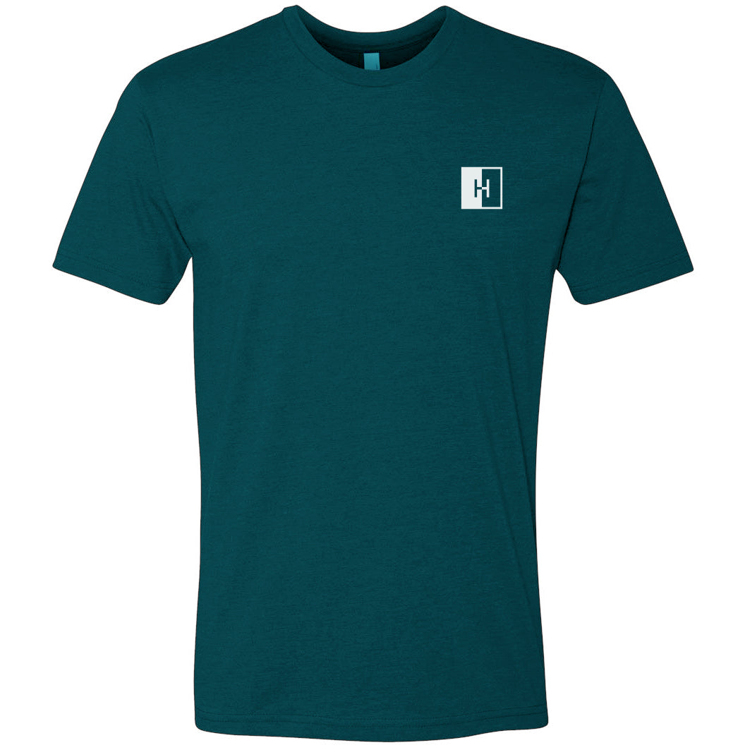 Dark Green Plain T-shirt